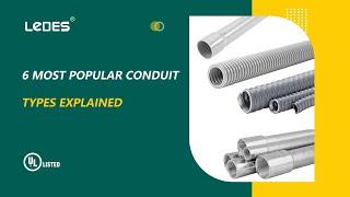 Top 6 Electrical Conduit Types and Their Applications