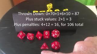 Throw Down Seven: A Polyhedral Dice Game