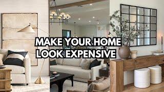 10 WAYS TO MAKE YOUR HOME LOOK EXPENSIVE | DESIGN HACKS