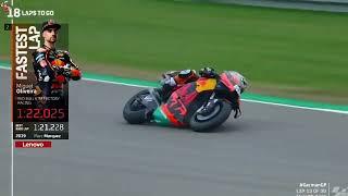 Miguel Oliveira vs Marc Marquez GermanGP Sachsenring 2021