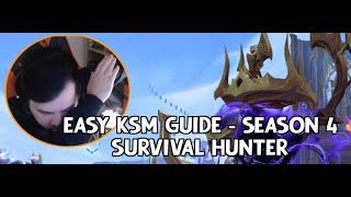 EASY KEYSTONE MASTER (KSM) SEASON 4 SURVIVAL HUNTER GUIDE