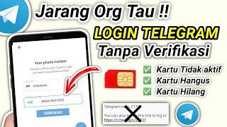 Cara Masuk Telegram Tanpa Kode Verifikasi 100% Work - Daftar Telegram Tanpa Verifikasi