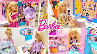 Barbie House Bedroom Morning Routine