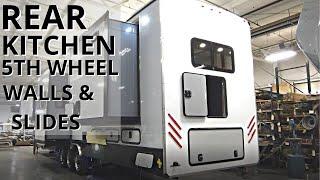 Rear Kitchen 5th Wheel Walls & Slides