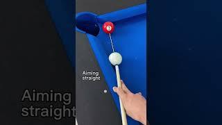 This 10 second pool lesson will suprise you!  vs   #billiards #amazing #facts #billiard