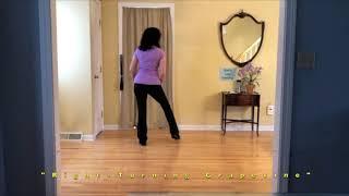 Turning Grapevines – How To Do Turning Grapevines – Line Dance