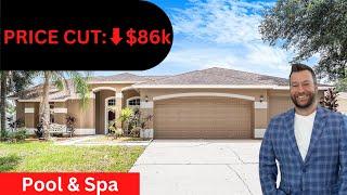 Inside 3 Valrico Florida Pool Homes with HUGE Price Cuts As 2023 Tampa Housing Market Corrects