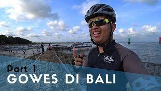 Gowes di Bali Pakai Road Bike Polygon Strattos S4 Part 1 | Vlog Road Bike Indonesia