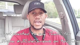 Just a simple Thank You from me @ #JRideReviews #JCunninghamJr