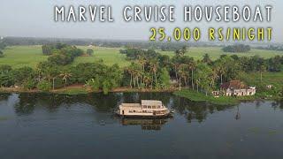 Inside Kerala's Most Luxurious Houseboat | Marvel Cruise Houseboat | Kerala Travel Vlog