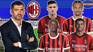 AC Milan Transfers Target Under Sergio Conceicao  AC Milan Transfers News 2025 