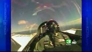 Chris Riva Flies With The Thunderbirds
