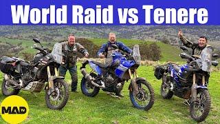 Ultimate Yamaha Tenere 700 Showdown: 2024 v World Raid v 2019 Epic Shootout for Adventure Dominance