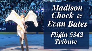 Tribute to Flight 5342 - Legacy on Ice - Olympic Gold medalists Chock and Evan Bates