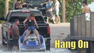 Hang On!! | Miami Boat Ramps | 79th Street | Wavy Boats | Broncos Guru