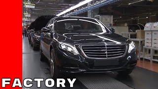 Mercedes S Class W222 Production Factory Plant