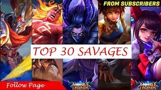 Mobile Legends TOP 30 SAVAGE Moments Episode 16  FULL HD @JnW Gaming Station  X @Extazy, Top Global