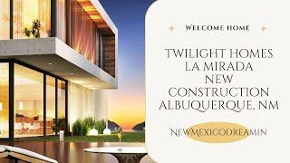 Albuquerque, New Mexico, new construction home tour.  Twilight builders, La Mirada subdivision.