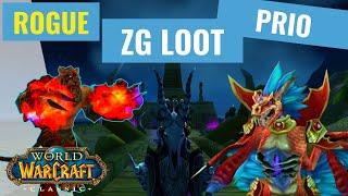 WoW Classic - Rogue ZG Loot Prio