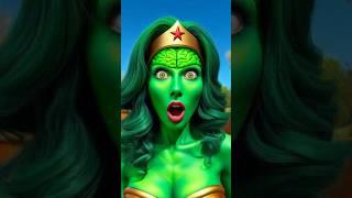 Supergirl Forgets Everything?! | Spider-Man vs Captain America vs The Flash #Spiderman #Shorts
