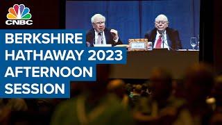 Berkshire's 2023 annual shareholder meeting: Watch the full afternoon session with Warren Buffett