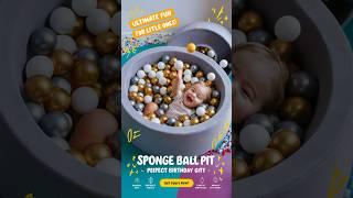 Transform playtime with our Sponge Ball Pit Playground!#Viral #Trending #TopProducts #2024 #ballpit