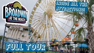 Broadway at the Beach FULL TOUR in Myrtle Beach, South Carolina I Inside All the Top Attractions