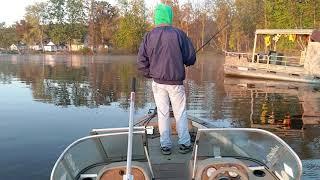 Fishermen Harassment Thornapple lake . this guy came from across the lake 1000 ft .