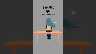 I miss you 12345.......1M times #shorts #subscribe #missyou