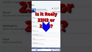 How to Check Windows 11 Version 23H2 or 22H2 #shorts videos #windowstips&trics