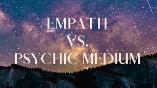 The difference btw a #empath & #psychic Medium Reading.