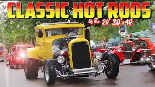 INCREDIBLE CLASSIC HOT RODS!!! 1920s, 1930s, 1940s. USA Classic Car Shows. Hot Rods. Street Rods.