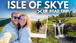 ISLE OF SKYE VLOG!  Cosy Scotland Cabin, BEST Hikes & 5-Course Meal 󠁧󠁢󠁳󠁣󠁴󠁿 UK Road Trip Vlog 4 