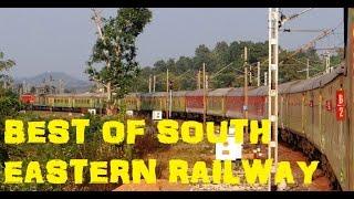 BEST of South Eastern Railway : HIGH SPEED Trains NATURE'S Treat