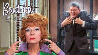 Endora challenges Sam to teach Darrin a lesson | Bewitched - TV Show