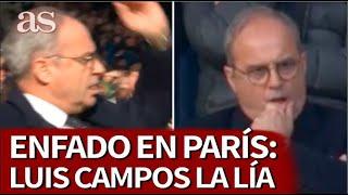 LÍO y ESCÁNDALO en el PSG: MESSI, MBAPPÉ y LUIS CAMPOS, enfado brutal e imágenes impropias | AS