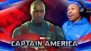 CAPTAIN AMERICA: BRAVE NEW WORLD TEASER TRAILER REACTION | RED HULK | Captain America 4