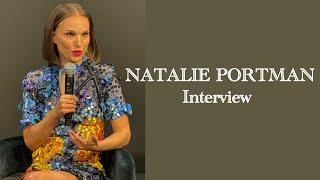 Natalie Portman and Moses Ingram Interview on Lady In The Lake SAG AFTRA Screening #natalieportman