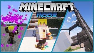 Mods that adds cool weapons into Minecraft!