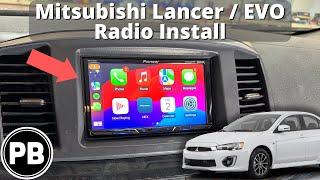 2008 - 2017 Mitsubishi Lancer / EVO Radio Install