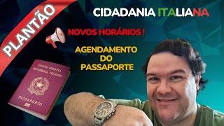 CIDADANIA ITALIANA - URGENTE - PASSAPORTE - NOVOS HORÁRIOS PARA AGENDAMENTO NO PRENOTAMI