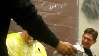 norm getting a pie in the face