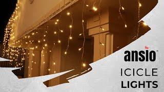 Christmas LED Icicle Lights | Ansio UK