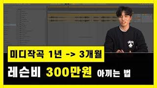 미디작곡 공부(독학)은 이 순서로 하는게 좋습니다 l 미디작곡 정공법