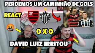 REACT FLAMENGO 0 X 0 ATLÉTICO MG MELHORES MOMENTOS -  PERDEMOS UM CAMINHÃO DE GOLS!!