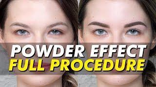 Powder/Ombré Eyebrow Tattoo Touch-up | Shaded/Powdered Brows | Eye Design NY