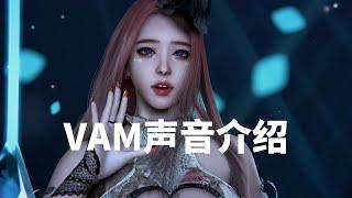 VAM系列之十三 VAM声音介绍 Virt A mate VAM 中文汉化包豪华版整合版 MMD跳舞数据包 VAM女友模拟器 虚拟女友 资源包