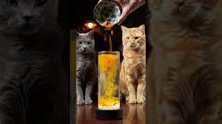 My Turmeric Experiment Gone Wrong – Even the Cats Were Disturbed #cat #shorts