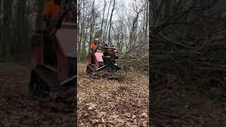 #Klou KQR1200 quick-attach #rake in #action on #ditchwitch #skidsteer .