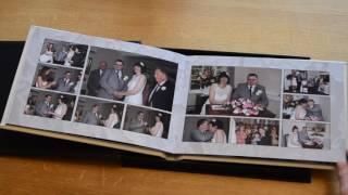 Leather Storybook Wedding Album